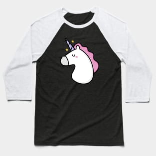 Cute Kawaii Unicorn Baseball T-Shirt